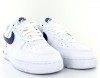 Nike air force 1 '07 3 blanc bleu marine