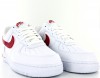 Nike air force 1 '07 3 blanc rouge