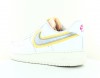 Nike Air Force 1 '07 blanc argent jaune rose