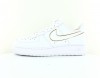 Nike Air force 1 '07 ess femme blanc blanc or