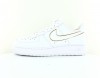 Nike Air force 1 '07 ess femme blanc blanc or