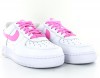 Nike Air force 1 '07 ess femme blanc rose