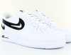 Nike Air Force 1 '07 triple swoosh blanc noir