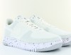 Nike Air force 1 crater flyknit blanc blanc