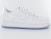 Nike Air force 1 premium femme blanc-brillant-transparent