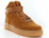 Nike air force 1 hi suede femme BEIGE/BEIGE