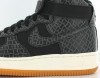 Nike Air Force 1 high top premium NOIR/GOMME