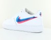 Nike air force 1 lv8 gs blanc bleu rose