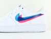 Nike air force 1 lv8 gs blanc bleu rose