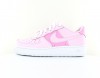 Nike air force 1 lv8 gs rose rose blanc