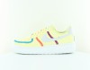 Nike Air Force 1 07 luxe women jaune gris orange bleu