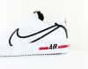 Nike Air force 1 react blanc noir rouge