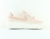 Nike Air force 1 sage low suede rose pastel beige