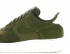 Nike Air force 1 suede vert kaki beige