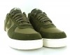 Nike Air force 1 suede vert kaki beige