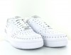 Nike Air force 1 XX blanc argent etoile