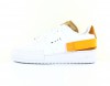 Nike Air Force 1 type blanc jaune or