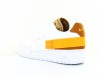 Nike Air Force 1 type blanc jaune or