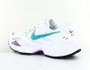 Nike Air heights blanc bleu turquoise violet