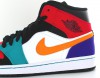 Jordan Air Jordan 1 Mid multicolor blanc