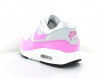 Nike Air max 1 femme ess blanc rose gris