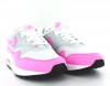 Nike Air max 1 femme ess blanc rose gris