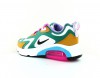 Nike Air max 200 blanc vert moutarde rose