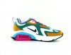 Nike Air max 200 blanc vert moutarde rose