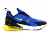Nike Air Max 270 bleu jaune noir