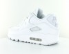 Nike Air max 90 cuir homme blanc blanc