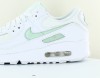 Nike Air Max 90 femme blanc vert