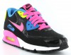 Nike air max 90 mesh gs NOIR/ROSE/BLEU