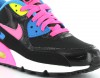 Nike air max 90 mesh gs NOIR/ROSE/BLEU