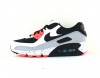 Nike Air Max 90 homme noir blanc gris infrared speckle