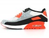 Nike Air Max 90 wmns Ultra 2.0 Flyknit White/Wolf-Grey/Crimson/Black