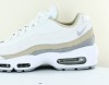 Nike Air Max 95 blanc argent beige