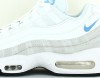Nike Air max 95 blanc beige bleu ciel