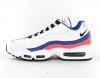 Nike Air max 95 essential Blanc bleu solar red