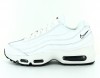 Nike Air max 95 leather Blanc blanc noir