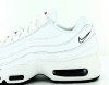 Nike Air max 95 leather Blanc blanc noir