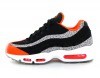 Nike Air max 95 safari Black granite safety orange