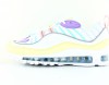 Nike Air Max 98 femme blanc jaune pastel violet bleu ciel