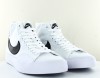 Nike Blazer court mid blanc noir