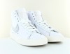 Nike Blazer mid 77 essential blanc argent craquelé