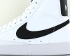 Nike Blazer mid 77 next nature blanc noir