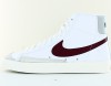 Nike Blazer mid 77 vintage blanc bordeaux