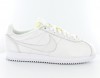 Nike cortez premium femme leather toute blanche