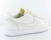 Nike cortez premium femme leather toute blanche