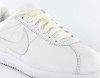 Nike cortez premium femme leather toute blanche