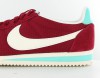 Nike cortez classic textile Bordeaux/blanc/turquoise